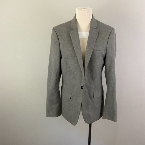 NWOT TOPMAN Grey Blazer - Picture 2 of 8